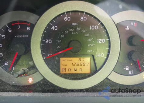 2007 Toyota Rav4 из США, поврежденный, VIN JTMBD33V776043411